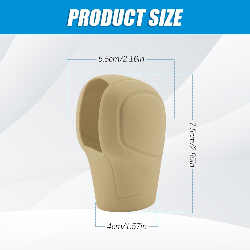 Zufoty Universal Silicone Gear Shift Knob Cover