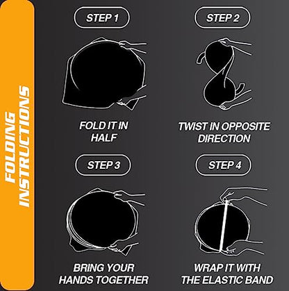 Magnelex Car Windshield Sunshade | Innovative No-Light-Pass Technology for Maximum Protection | Foldable Sun Shade Keeps Your Vehicle Cool | Fit for Cars, Trucks, and SUVs