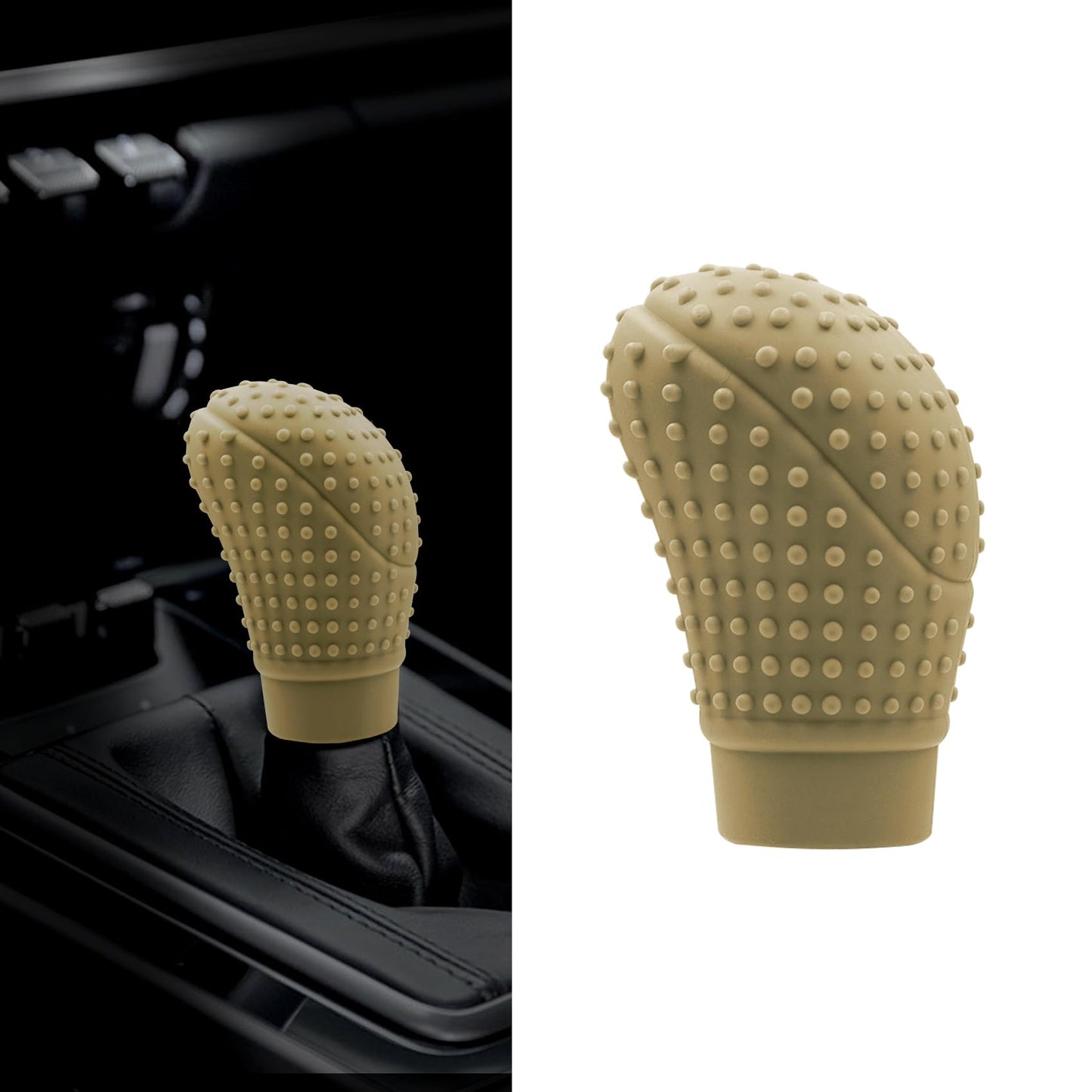 Zufoty Universal Silicone Gear Shift Knob Cover