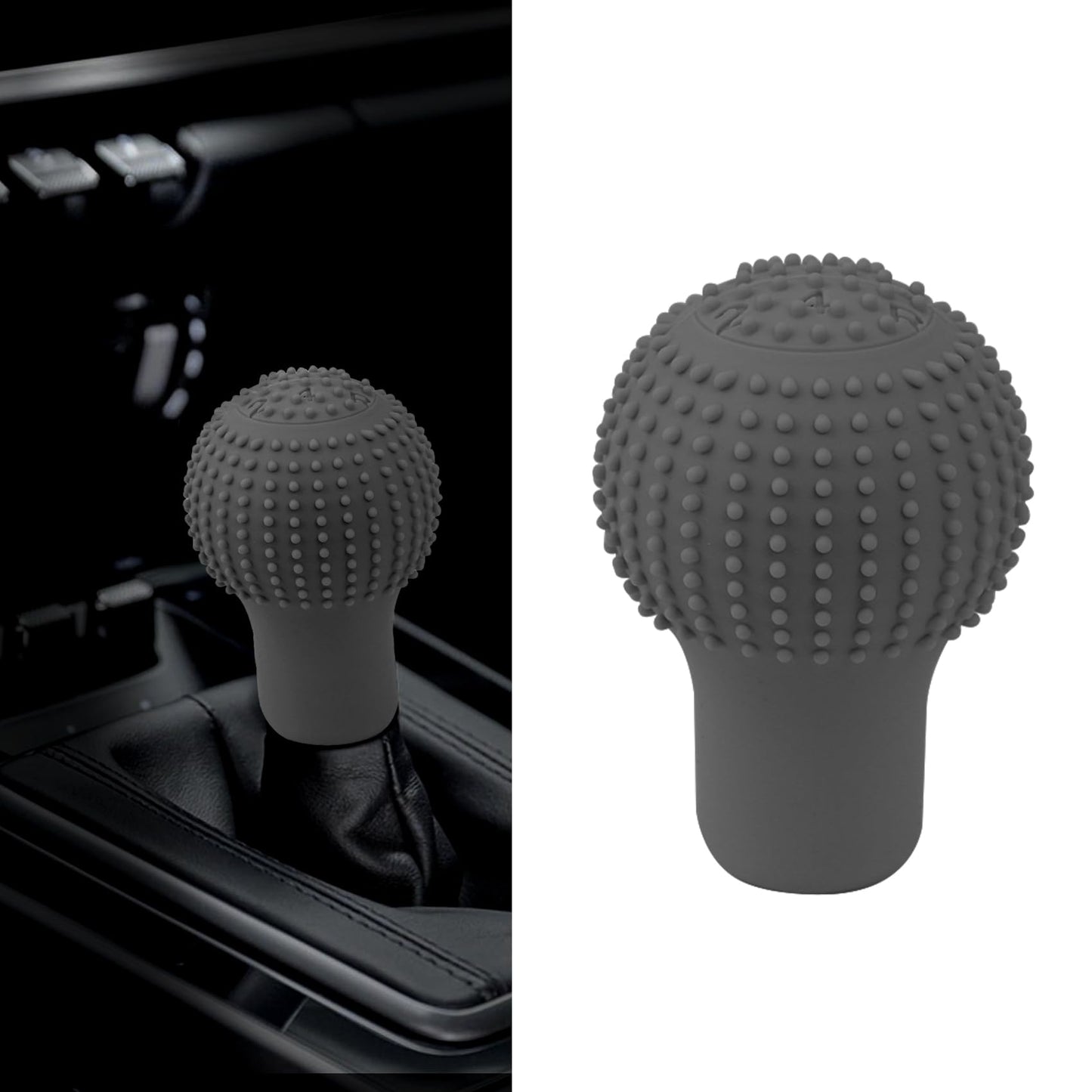 Zufoty Universal Silicone Gear Shift Knob Cover