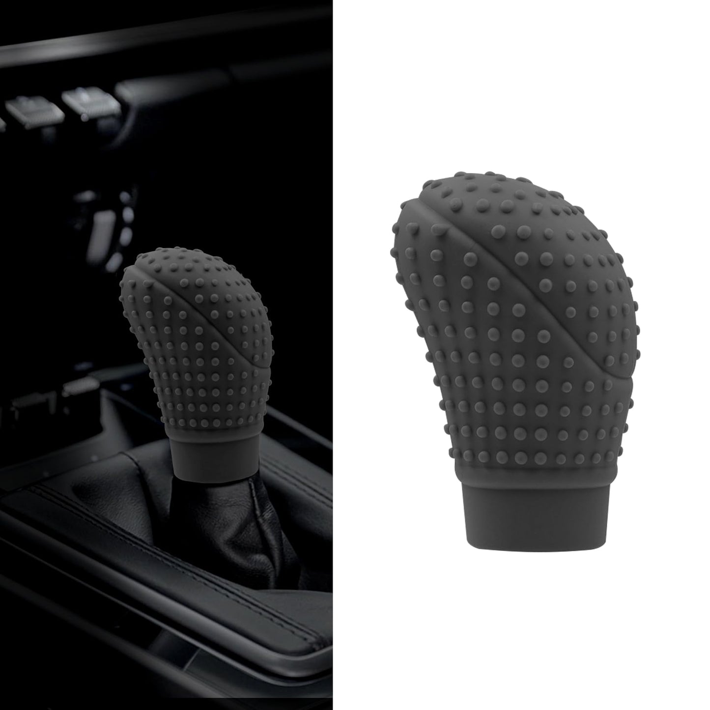 Zufoty Universal Silicone Gear Shift Knob Cover