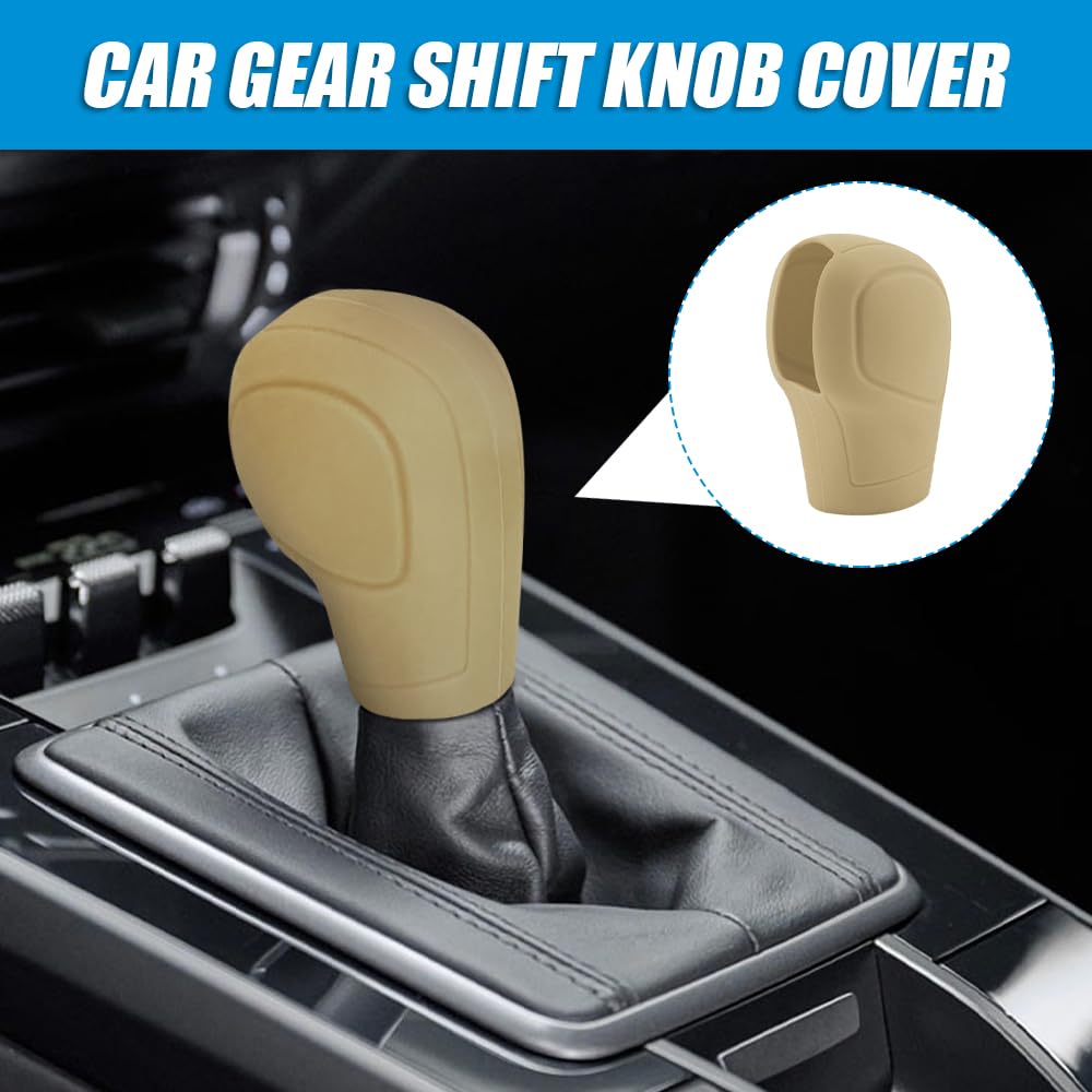 Zufoty Universal Silicone Gear Shift Knob Cover