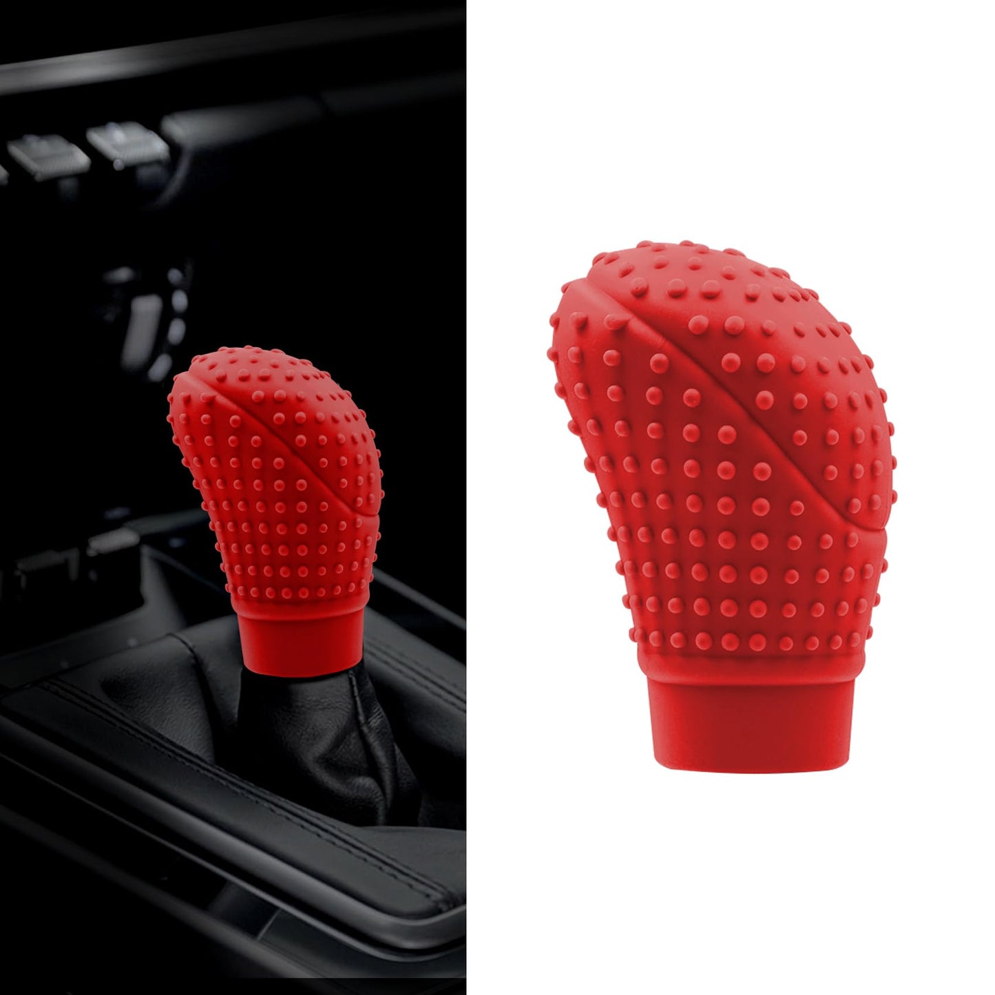 Zufoty Universal Silicone Gear Shift Knob Cover