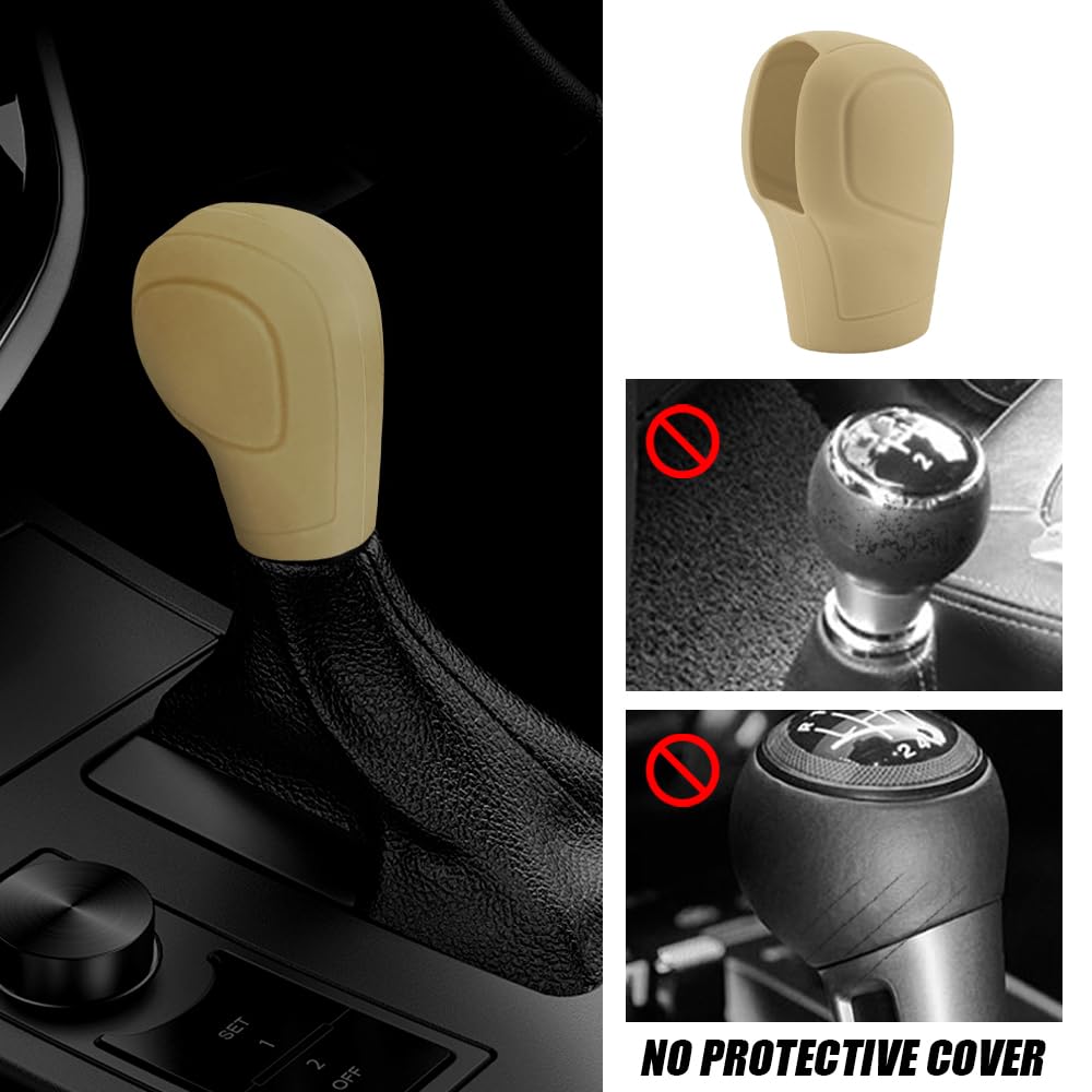 Zufoty Universal Silicone Gear Shift Knob Cover