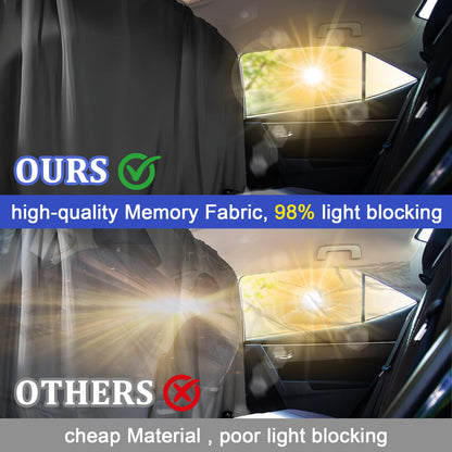 Universal Car Privacy Window Shade Set