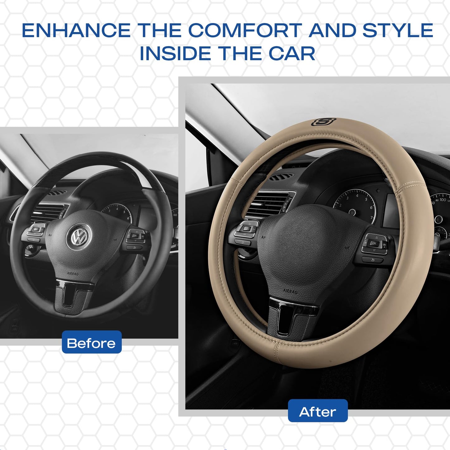 SK03C036 Steering Wheel Covers