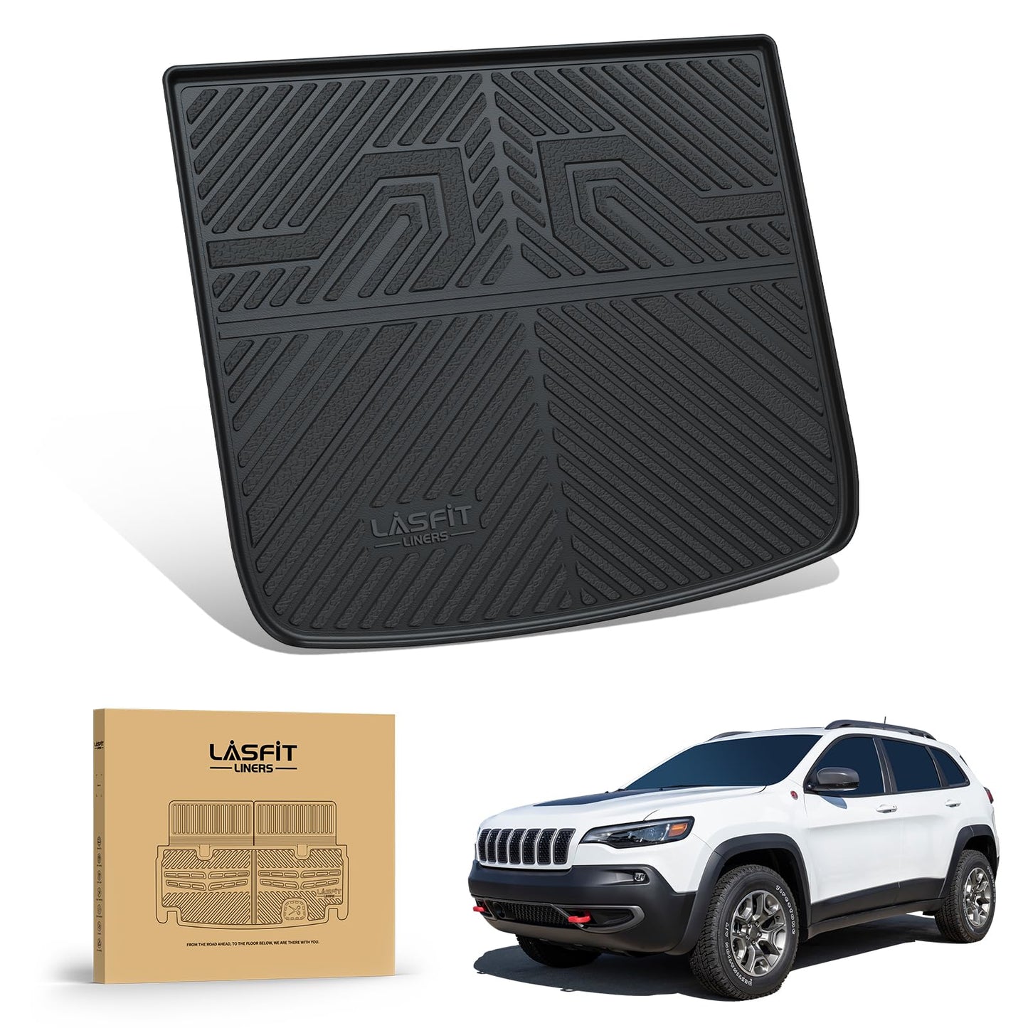 LASFIT Floor Mats Fit for Jeep
