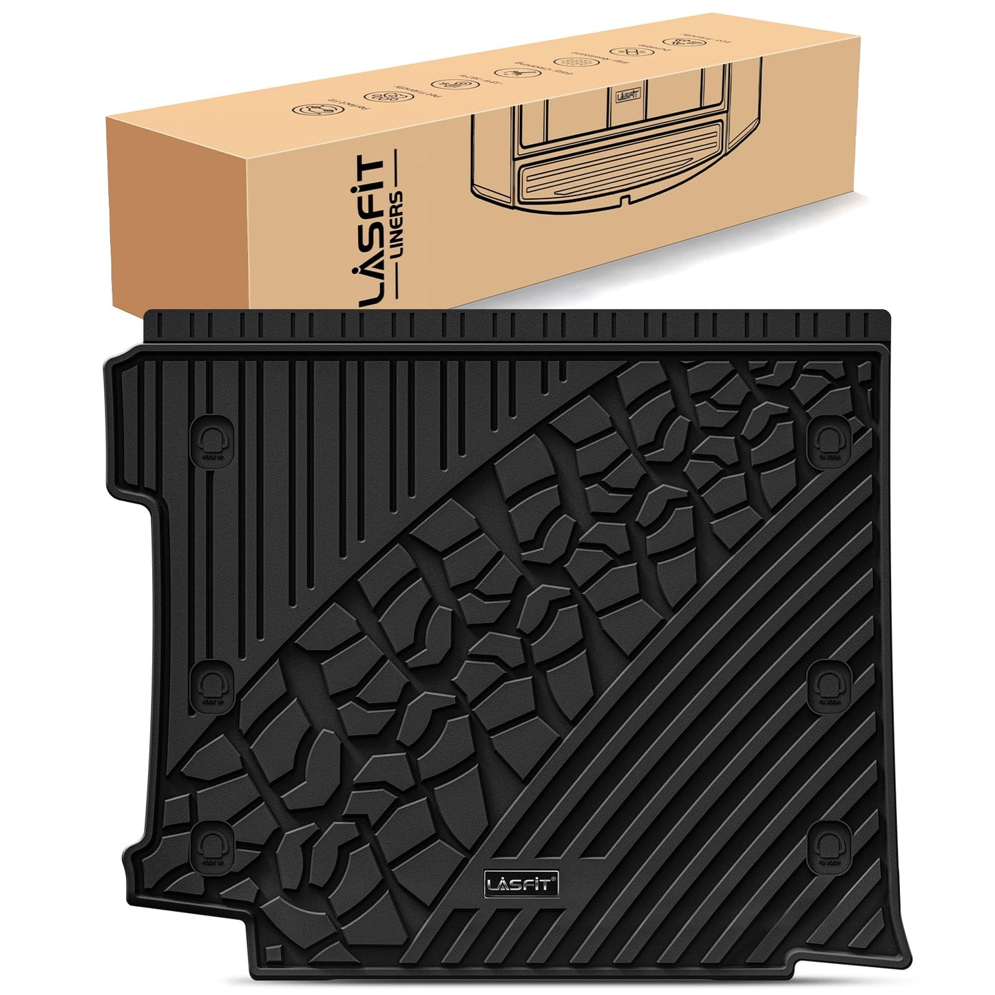 LASFIT Floor Mats Fit for Jeep