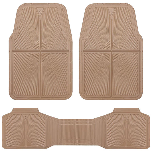 CAR PASS All-Weather Rubber Floor Mats