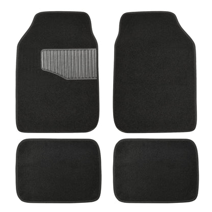 Amazon Basics Universal Fit All-Weather Heavy-Duty Carpet Floor Mats Cars