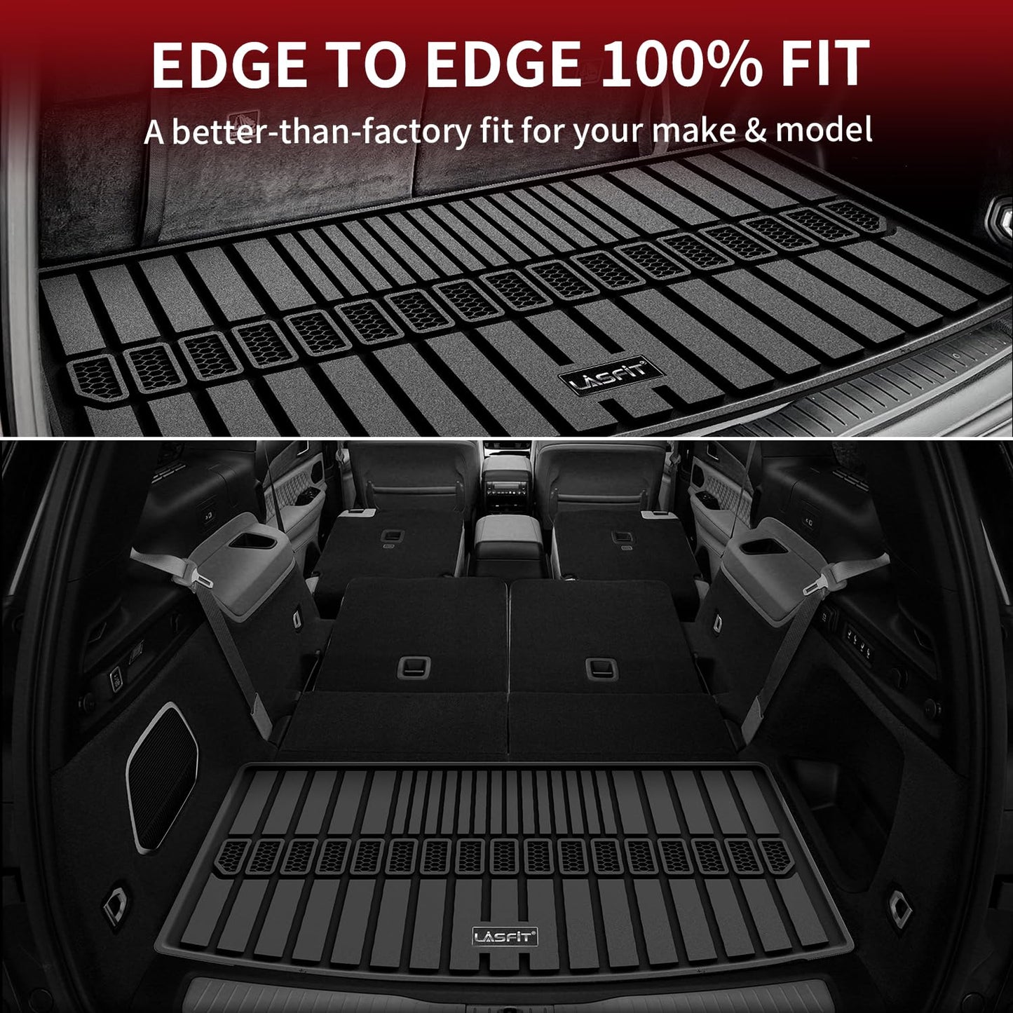 LASFIT Floor Mats Fit for Jeep