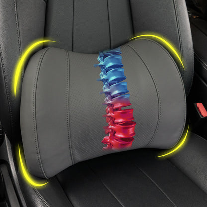 Memory Foam Lumbar Support Pillow for Car & Office