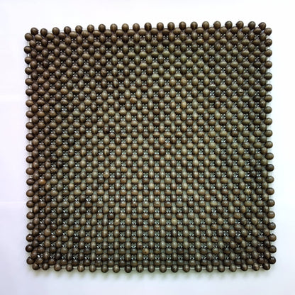 EXCEL LIFE Natural Wood Beaded Seat Cover Massaging Cool Cushion for Car Truck